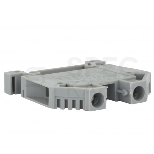 Złączka szynowa 1-torowa ZUG 4mm2 32A szara