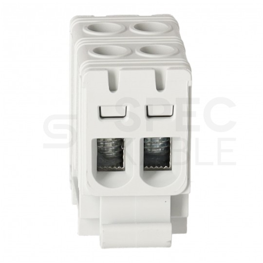 Złączka szynowa 2-torowa Al/Cu 1,5-16mm2 na TH35 szary FJ-E16/2 HEDO