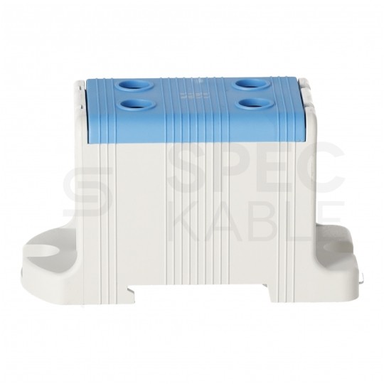 Złączka szynowa 2-torowa Al/Cu 16-95mm2 na TH35 niebieski FJ-E95/2/B HEDO