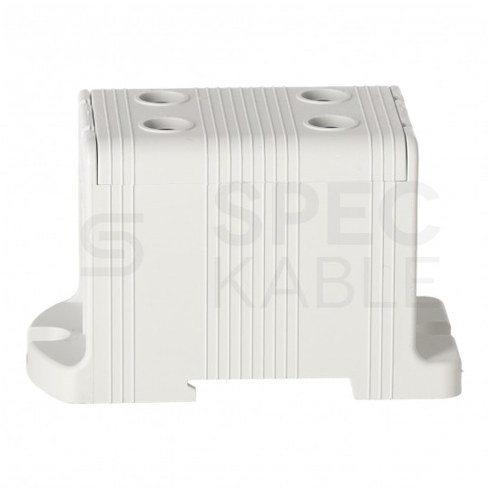 Złączka szynowa 2-torowa Al/Cu 35-150mm2 na TH35 szary FJ-E150/2 HEDO