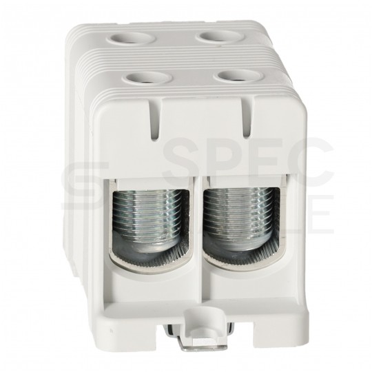 Złączka szynowa 2-torowa Al/Cu 35-150mm2 na TH35 szary FJ-E150/2 HEDO