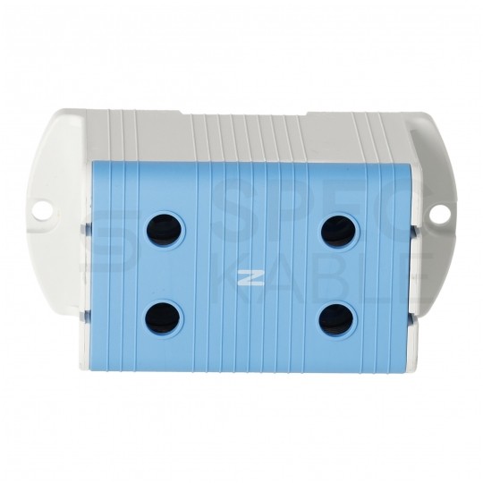 Złączka szynowa 2-torowa Al/Cu 35-240mm2 na TH35 niebieski FJ-E240/2/B HEDO