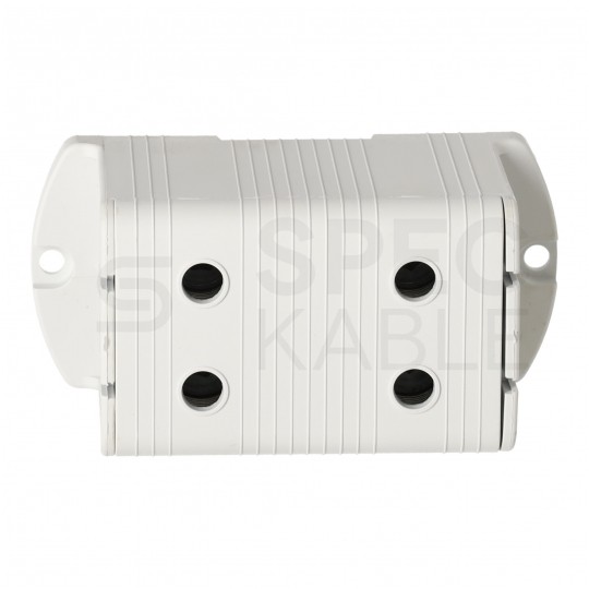 Złączka szynowa 2-torowa Al/Cu 35-240mm2 na TH35 szary FJ-E240/2 HEDO