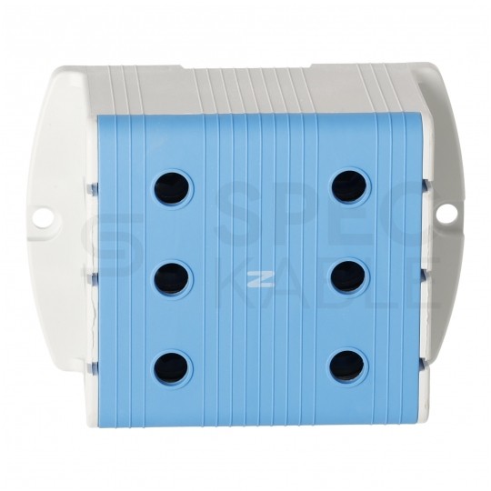 Złączka szynowa 3-torowa Al/Cu 35-240mm2 na TH35 niebieski FJ-E240/3/B HEDO