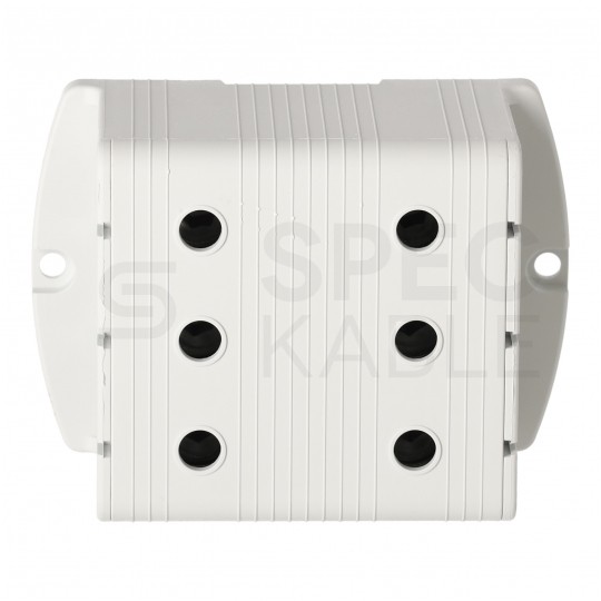 Złączka szynowa 3-torowa Al/Cu 35-240mm2 na TH35 szary FJ-E240/3 HEDO