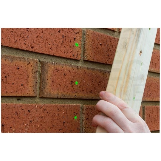 Znacznik budowlany do głębokich otworów do 45mm, zielony, blister MARXMAN