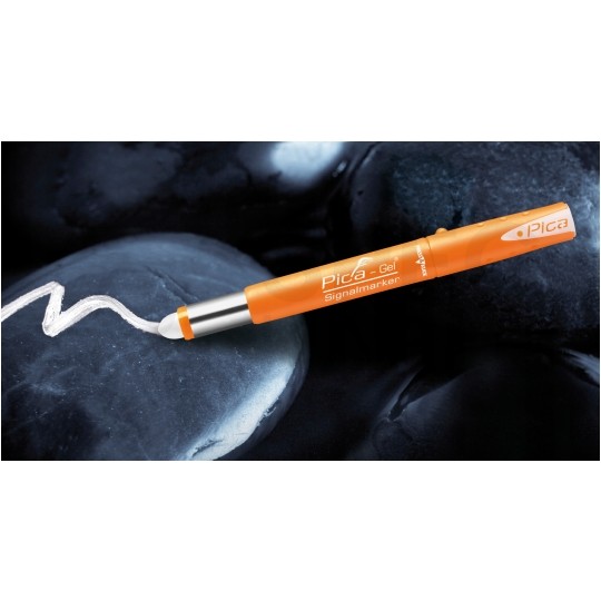 Znacznik marker żelowy Biały 8,0mm PICA-Gel 8080