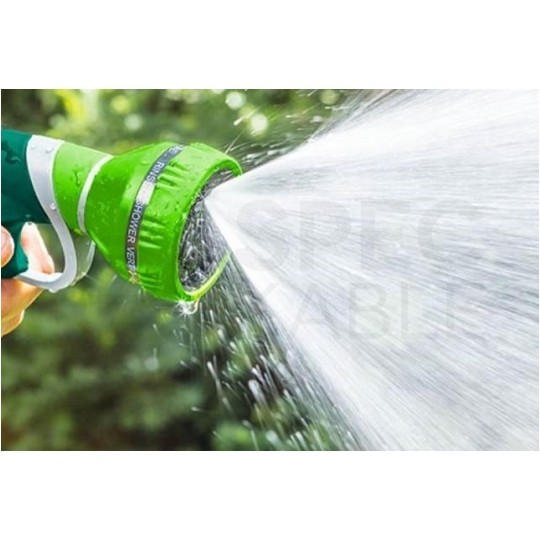 Zraszacz pistoletowy ogrodowy regulowany (9-funkcyjny) do węża 1/2" - 3/4" VERTO 15G702