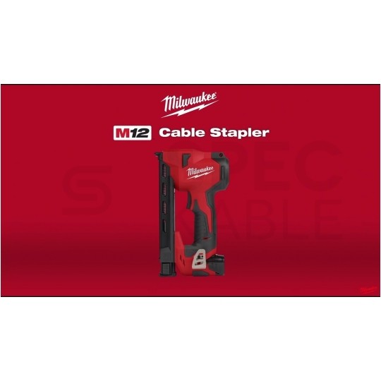 Zszywki do kabli 14mm galwanizowane do zszywacza M12 BST MILWAUKEE 600szt