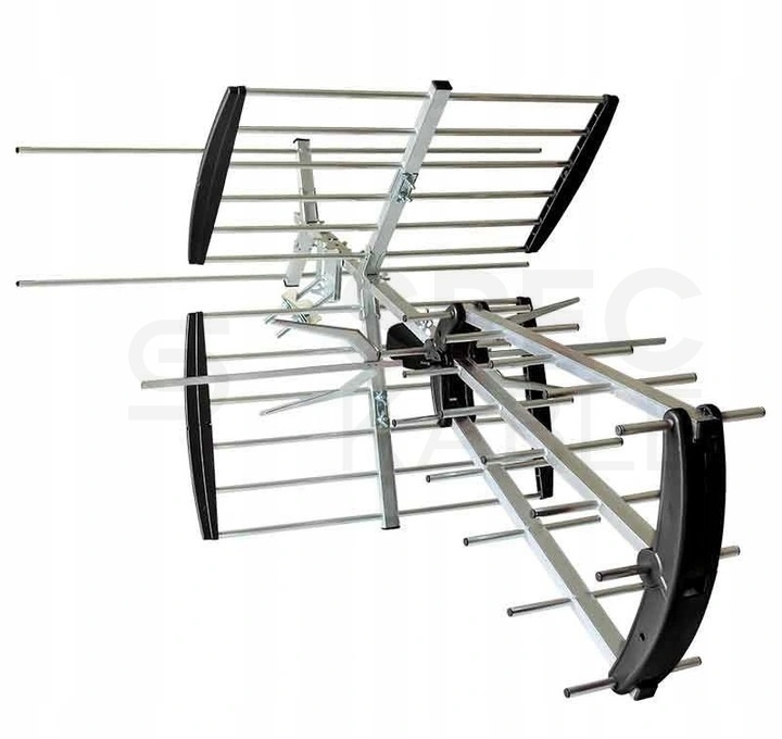 Antena TV DVB-T VHF/UHF kierunkowa 32elementy, zysk 8/16dB,  symetryzator,filtr LTE