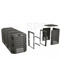0Kompostownik 1200L 3-komorowy czarny 719x1980x826mm Module Compogreen Propserplast