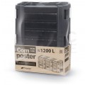 0Kompostownik 1200L 3-komorowy czarny 719x1980x826mm Module Compogreen Propserplast