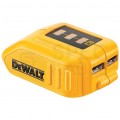 Adapter 2x USB A do ładowania małych urządzeń XR 10,8V / 14,4V / 18V DCB090 DeWALT
