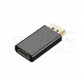 Adapter DisplayPort -> HDMI FHD@60 (wtyk / gniazdo) czarny