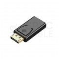 Adapter DisplayPort -> HDMI FHD@60 (wtyk / gniazdo) czarny