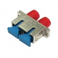 Adapter światłowodowy FO SM duplex FC/UPC-SC/UPC PFOT
