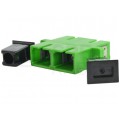 Adapter światłowodowy FO SM duplex SC/APC-SC/APC NEKU