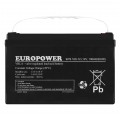 Akumulator AGM do zasilacza UPS 12V 100Ah EPS bezobsługowy (śruba M6) EUROPOWER