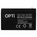 Akumulator AGM do zasilacza UPS 12V 10Ah bezobsługowy (Faston 187) VOLT OPTI