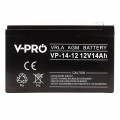 Akumulator AGM do zasilacza UPS 12V 14Ah bezobsługowy (Faston 250) VOLT VPRO