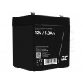 Akumulator AGM do zasilacza UPS 12V 5,3Ah bezobsługowy Green Cell