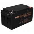 Akumulator AGM do zasilacza UPS 12V 65Ah bezobsługowy (śruba M6) VOLT