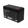 Akumulator AGM do zasilacza UPS 12V 7,2Ah bezobsługowy (Faston 250) Green Cell