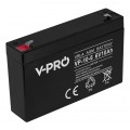 Akumulator AGM do zasilacza UPS 6V 10Ah bezobsługowy (Faston 250) VOLT VPRO