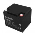 Akumulator AGM uniwersalny 12V 40Ah bezobsługowy (M6) ARMAC