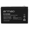 Akumulator AGM uniwersalny 12V 9Ah bezobsługowy (Faston F2) ARMAC