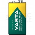 Akumulator Ni-MH 6F22 9V 200mAh (Ready 2 Use) VARTA Recharge Accu Power BLISTER 1szt.