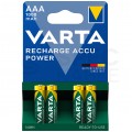 Akumulator Ni-MH R03 AAA 1000mAh 1,2V (Ready 2 Use) VARTA Recharge Accu Power BLISTER 4szt.