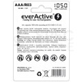 Akumulator Ni-MH R03 AAA 1050mAh 1,2V (Ready 2 Use) everActive Professional Line BLISTER 4szt.