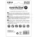 Akumulator Ni-MH R14 C 3500mAh 1,2V (Ready 2 Use) everActive Silver Line BLISTER 2szt.