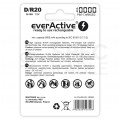 Akumulator Ni-MH R20 D 10000mAh 1,2V (Ready 2 Use) everActive Professional Line BLISTER 2szt.