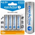 Akumulator Ni-MH R6 AA 2000mAh 1,2V (Ready 2 Use) everActive Silver Line BLISTER 4szt.