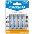 Akumulator Ni-MH R6 AA 2000mAh 1,2V (Ready 2 Use) everActive Silver Line BLISTER 4szt.