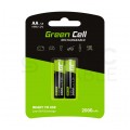 Akumulator Ni-MH R6 AA 2000mAh 1,2V (Ready 2 Use) Green Cell BLISTER 2szt.