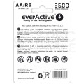 Akumulator Ni-MH R6 AA 2600mAh 1,2V (Ready 2 Use) everActive Professional Line BLISTER 4szt.