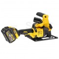 AKUMULATOROWA BRUZDOWNICA 54V XR FLEXVOLT 125MM 2*6.0AH DEWALT