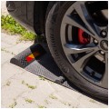 Asystent parkowania Ogranicznik podłogowy do kół 14"-20" gumowy Odbojnik do garażu