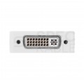 AUDA CableTime Adapter mini DisplayPort -> HDMI + SVGA (D-Sub 15-pin) + DVI-I (24+5pin) Full HD (wtyk / 3x gniazdo)