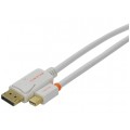 AUDA CableTime Kabel mini DisplayPort 1.2 / DisplayPort 4K@60 (wtyk / wtyk) 3m