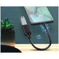 AUDA CableTime Kabel OTG Adapter USB 3.0 A / typ-C (gniazdo / wtyk) Quick Charge 3.0 3A 17cm