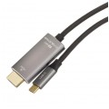 AUDA CableTime Kabel USB 3.1 typ-C / HDMI 2.0 4K@60 (wtyk / wtyk) 1,8m