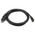 AUDA Home Kabel Micro HDMI - HDMI 1.4 Full HD 4K@24 1,5m