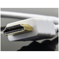 AUDA Optimum Adapter HDMI -> SVGA (D-Sub 15-pin) Full HD (wtyk / gniazdo) biały 23cm