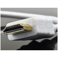 AUDA Optimum Adapter HDMI -> SVGA (D-Sub 15-pin) Full HD (wtyk / gniazdo) biały 23cm