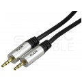 AUDA Optimum Kabel Audio AUX mini Jack 3,5mm Stereo (wtyk / wtyk) 1,5m