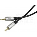AUDA Optimum Kabel Audio AUX mini Jack 3,5mm Stereo (wtyk / wtyk) 1,5m